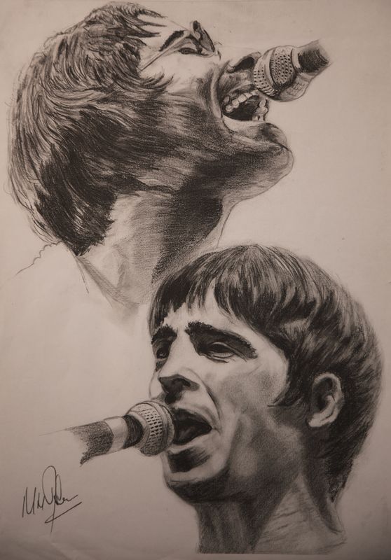 OASIS - Noel Gallagher and Liam Gallagher