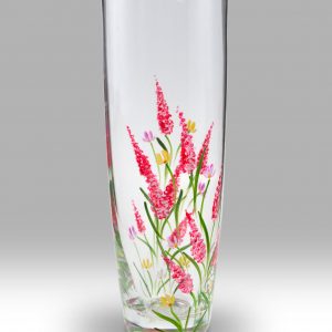 Cerise Elysian Cylinder Vase