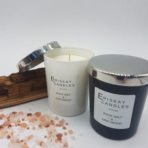 Rocksalt & Driftwood Votive Eriskay Candles