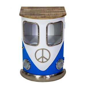 VW Side Table Blue/Red or Yellow