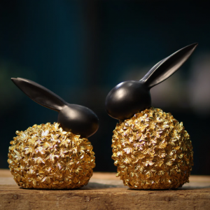 Black and Gold rabbits