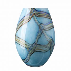 Oceanic Vase - Amelia Art Glass