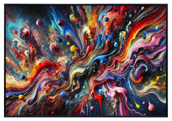 Velvet Print Framed Artwork - Image 5