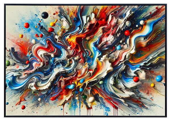 Velvet Print Framed Artwork - Image 6