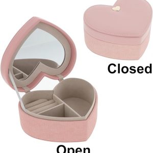Jewellery Box Heart Oyster