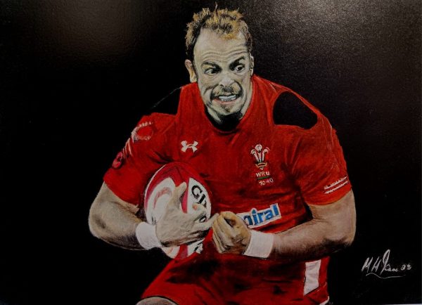 Greeting Cards - Alun Wyn Jones
